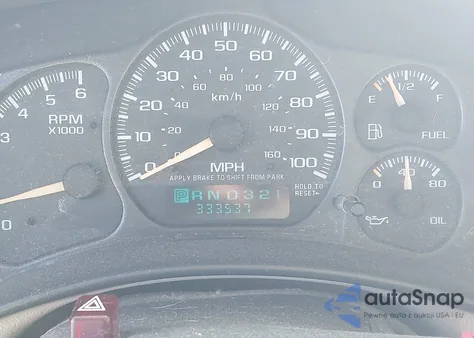 2002 Chevrolet Tahoe Lt z USA, uszkodzony, nr VIN 1GNEC13Z32R148792